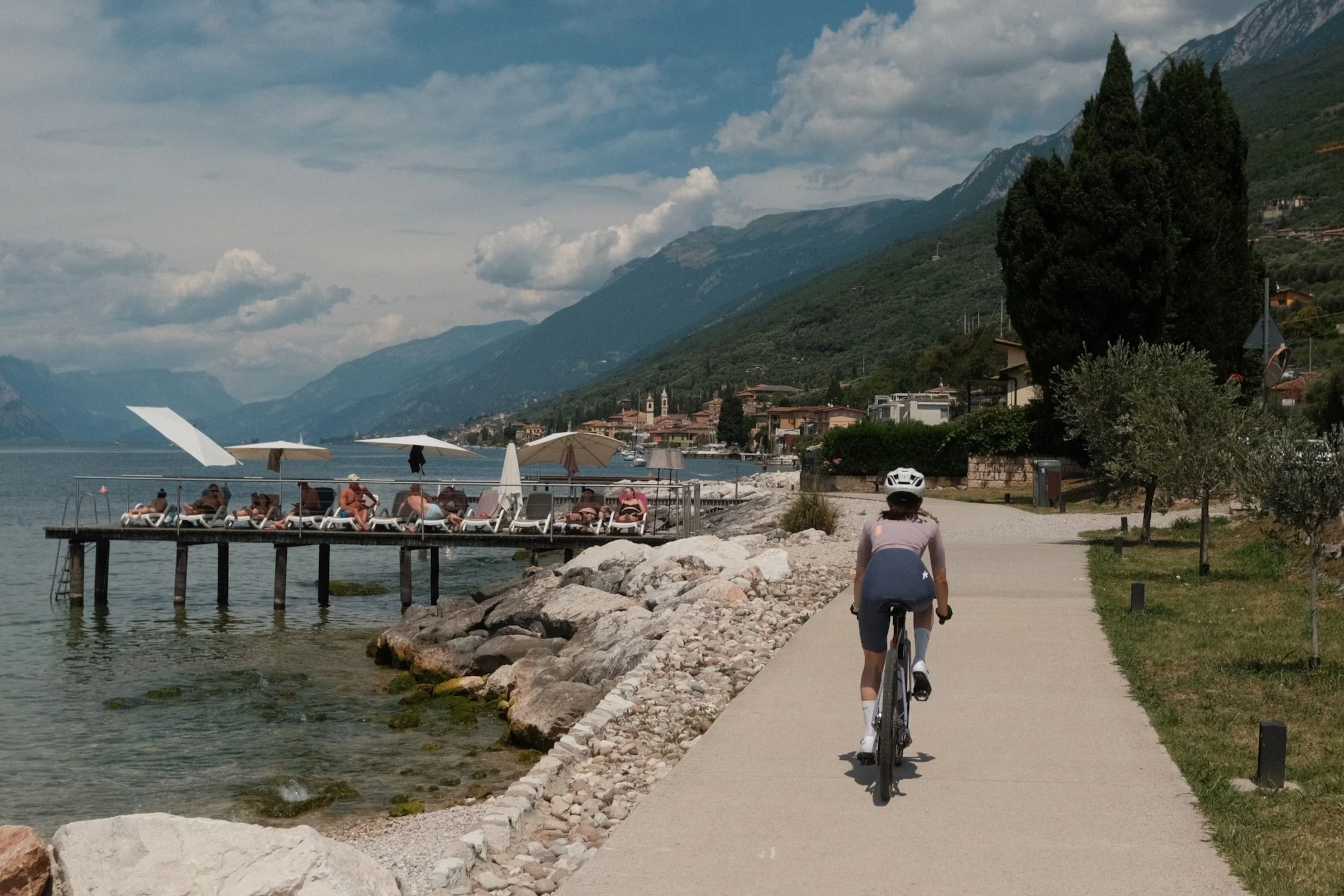 Gravel dolce vita at Lake Garda